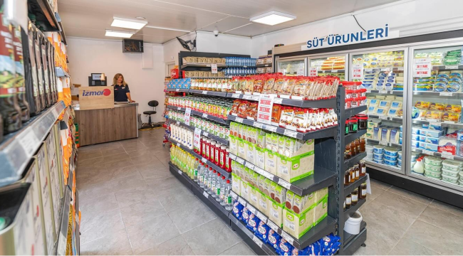 İZMAR'ın 7'nci şubesi Bayraklı Özkanlar'da açıldı