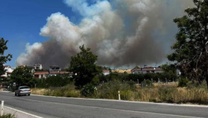 İzmir-Çeşme kara yolu güvenlik nedeniyle ulaşıma kapatıldı