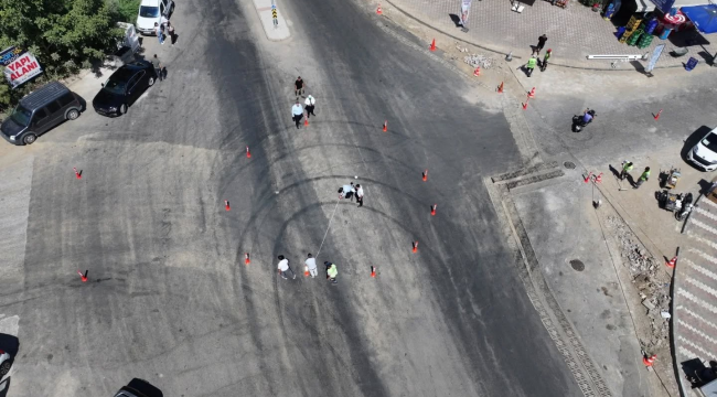 Kazaları azaltacak, trafiği rahatlatacak kavşak yapımına başlandı