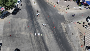 Kazaları azaltacak, trafiği rahatlatacak kavşak yapımına başlandı