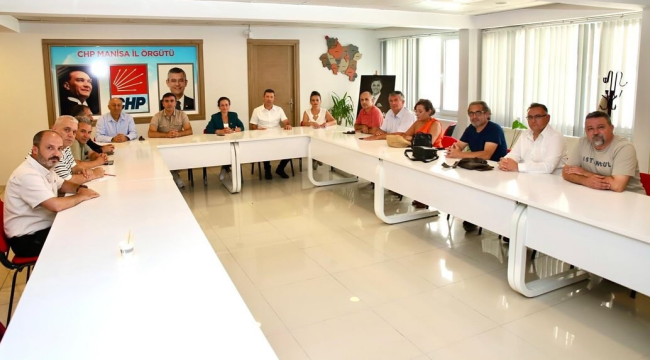 KESK heyeti CHP il yönetimini ziyaret etti