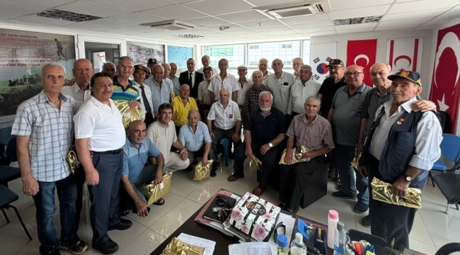 Kıbrıs gazileri bir araya geldi