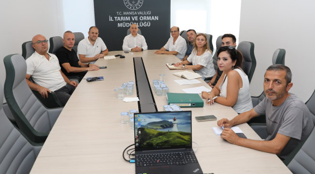 Kuru üzümün üretimi ve ihracatının sorunsuz yapılması için " bulaşanlar ekibi" kuruldu