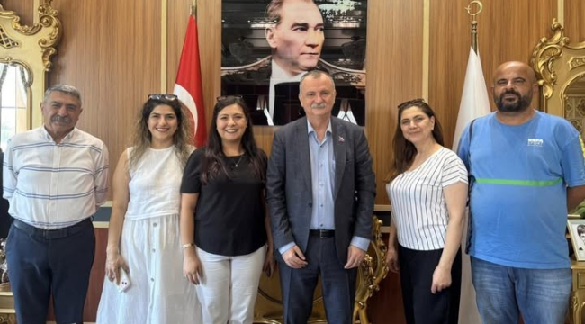 Muradiye mahalle meclisi yönetim Balaban'a ziyaret