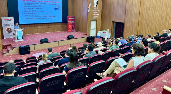 Numune alma eğitimi toplantısı düzenlendi