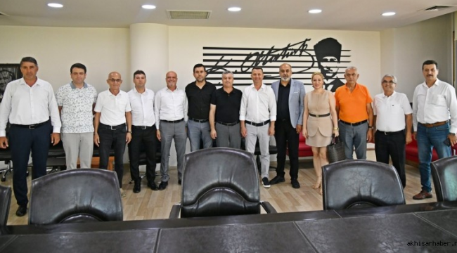 Oda başkanlarıyla buluşan başkan Kayserili''ilçemizi birlikte yöneteceğiz''