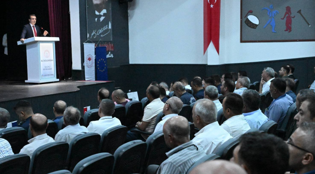 Orman yangınlarına karşı bilinçlendirme toplantısı 