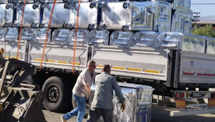 Salihli'de çöp konteynerleri yenilendi