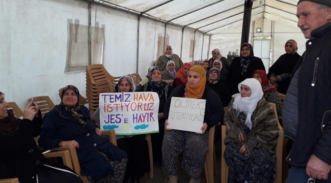 Salihli'de JES direnişi başladı