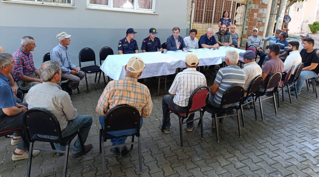 Salihli kaymakamı Güldoğan 5 mahalleyi ziyaret etti