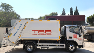 TBB Şehzadeler belediyesine hibe ettiği çöp kamyonu teslim alndı