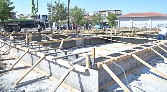Temeli atılan engelli misafirhanesini yatırım bedelini belediye karşılayacak