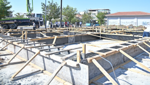 Temeli atılan engelli misafirhanesini yatırım bedelini belediye karşılayacak