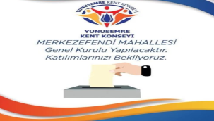 Tevfikiye ve Merkezefendi kent konseyleri genel kurulu yapılıyor