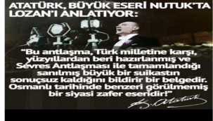 Tüm yurtta Lozan barış antlaşması'nın 102. yıl kutlanıyor