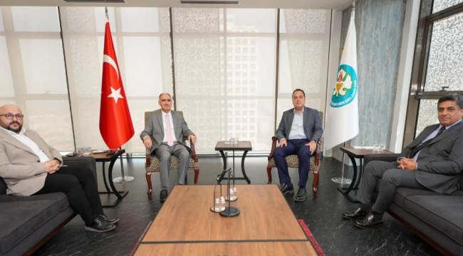 Vali Özkan başkan Dutlulu'yu ziyaret etti