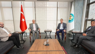 Vali Özkan başkan Dutlulu'yu ziyaret etti