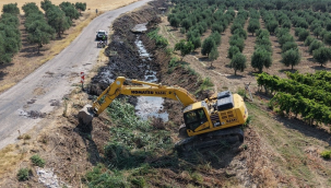 Yangın ve taşkın risklerine karşı dere temizliği