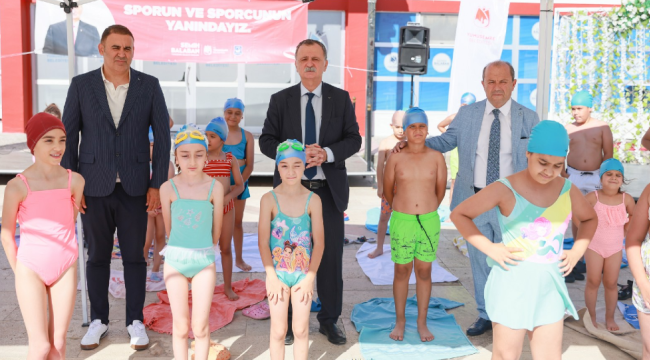 Yaz spor okulunda 2 bin çoçuk 14 farklı dalda spor eğitimi alacak