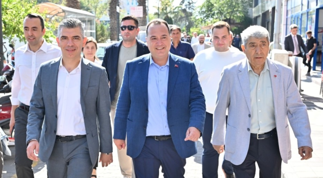 Ziyarette Soma'ya yapılacak yatırımlar ele alındı