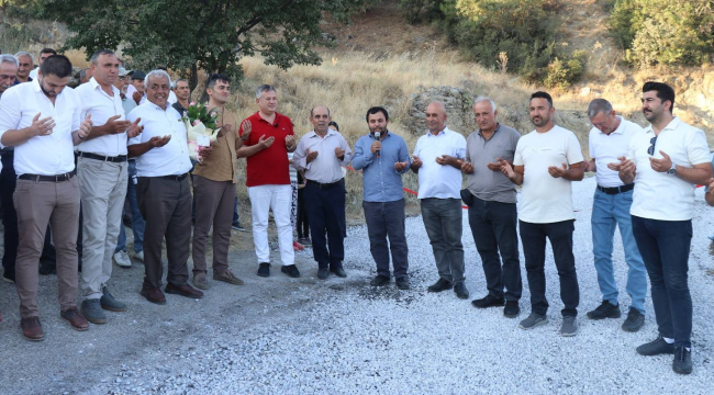 30 yıllık yol hasret sona erdi