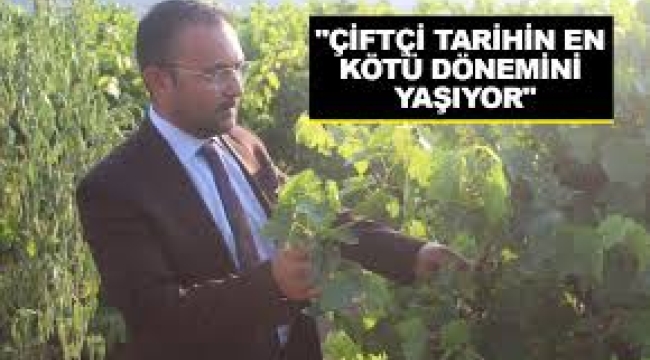 Açıklanan üzüm fiyatına ilk tepki başkan İksir'den