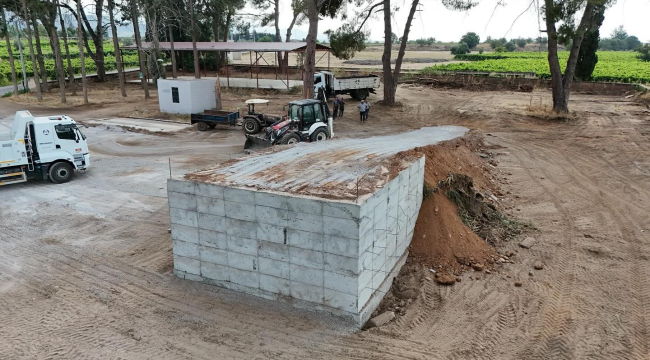 Ahmetlide ürün yükleme rampası hizmete girdi