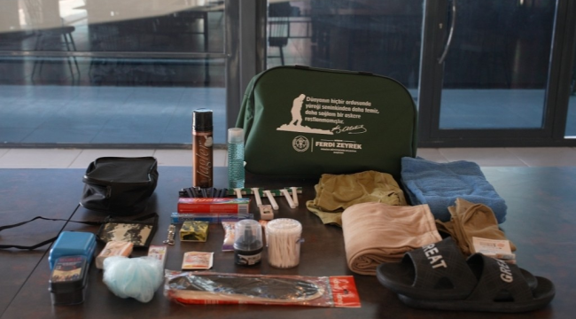  Askere gidecek olan gençlere 'Asker Çantası' desteği