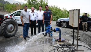 Bahçecik mahallesi'nde yeni bir su kaynağına ulaşıldı