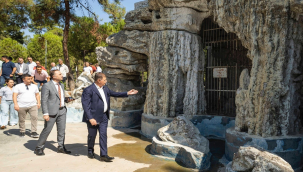 Buca'nın simgesi Hasanağa bahçesi'ni yenilendi