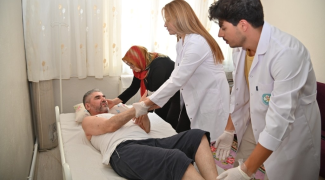 Büyükşehir evde bakım hizmetleri'yle vatandaşın yanında