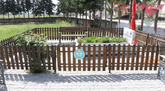 Büyükşehir şehitlerin kabirlerini yeniliyor