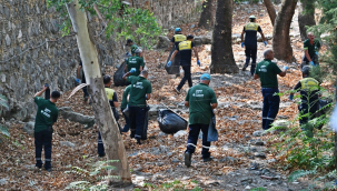 Çaydere temizliği tamamlandı