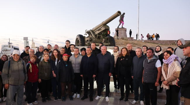 CHP lideri Kocatepe'de