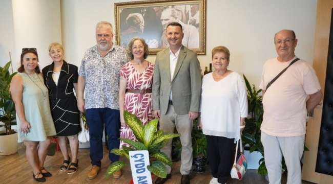 ÇYDD yönetimi başkan Kayserili'yi ziyaret etti