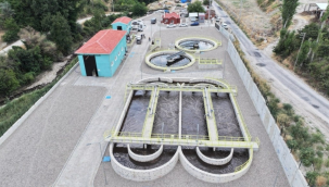 Demirci atıksu arıtma tesisi'nin geçici kabul işlemleri yapıldı