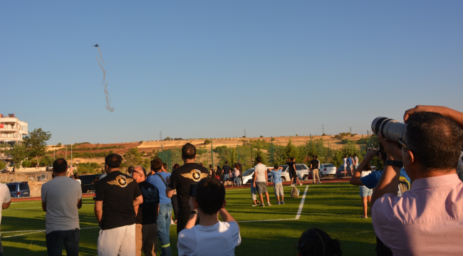 Demirci'de heycan yaratan SOLOTÜRK gösterisi