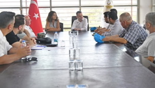 Doğal afet komisyonu üyeleri, Akhisar'da toplandı