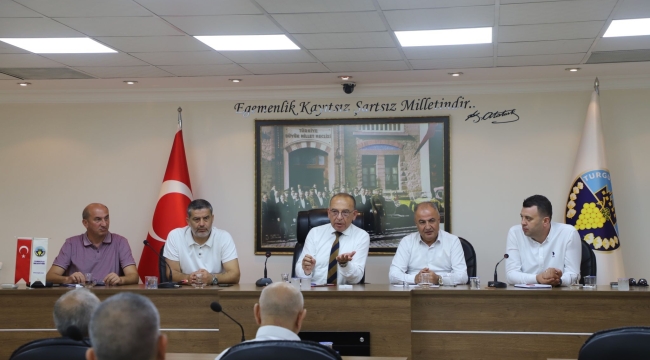 Fırıncılarla halk ekmek toplantısı