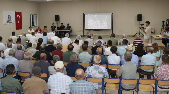 Gördes belediye meclisi Yaka mahallesinde toplandı