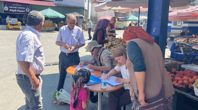 Gördes yanmasın imza kampanyası sürüyor