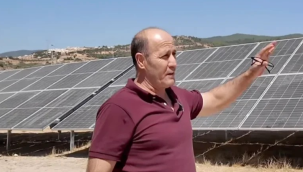 Güneş enerji santrali şebekeye bağlandı