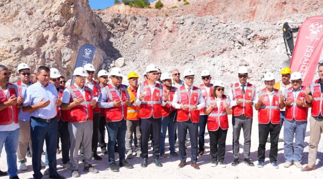 İlk üretim başladı