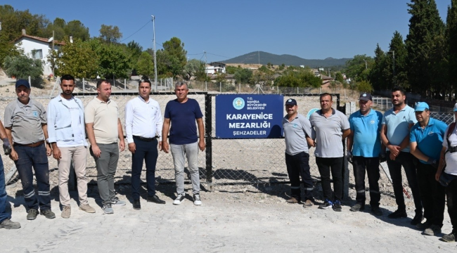  Karayenice,Sarıalan,Sarma ve Üçpınar mahallelerindeki mezarlıklar incelendi