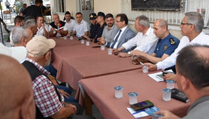 Kaymakam Güldoğan 3 mahalleyi ziyaret etti