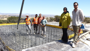 Körez mahallesi 200 tonluk su deposu, 2.500 metre terfi ve isale hattının temeli atıldı