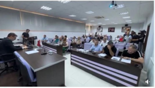 Kula belediye meclisinde 'pomza ocağı' tartışması