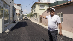 Mahalle toz topraktan kurtuldu