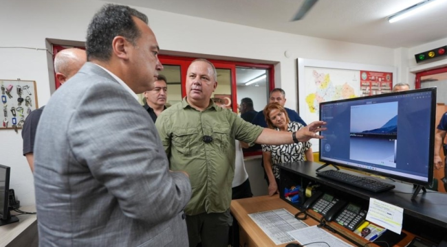 Manisa'da yangın erken uyarı ve izleme sistemi hayata geçirildi