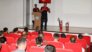 MASKİ'den yangın söndürme cihazları dijital takip ve eğitimi 